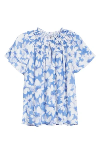 Rails Kamila Floral Crinkle Top In Multi