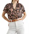 Rails Kamila Top In Floral In Purple