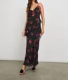 Rails Kariselle Dress In Dark Azalea In Multi