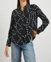 Rails Kate Star Print Button-up Shirt In Multi