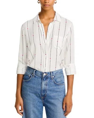 Rails Kathryn Blouse In Striped Hearts