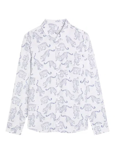 Rails Kathryn Printed Shirt In White