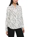 Rails Kathryn Star Print Button-up Shirt In Ivory Star