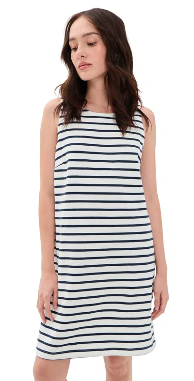 Rails Kaylee Tank Dress Ivory Navy Stripe In Multi