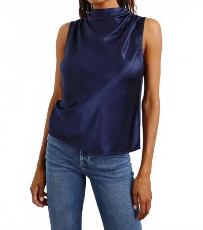 Rails Kayleen Sleeveless Blouse In Navy In Blue