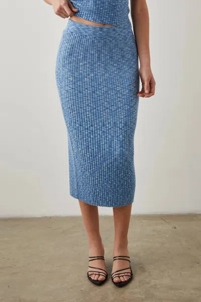Rails Kendall Skirt In Blue Multi Space Dye