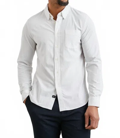 Rails Kendrick Shirt In Pearl White