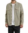 Rails Kerouac Shirt Jacket In Natural In Green