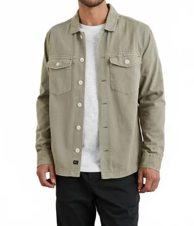 Rails Kerouac Shirt Jacket In Natural In Green