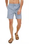 Rails Kian Swim Short In Solar Flare Ice In Blue