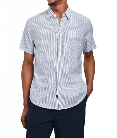 Rails Kieren Short-sleeve Shirt In Blue White Stripe