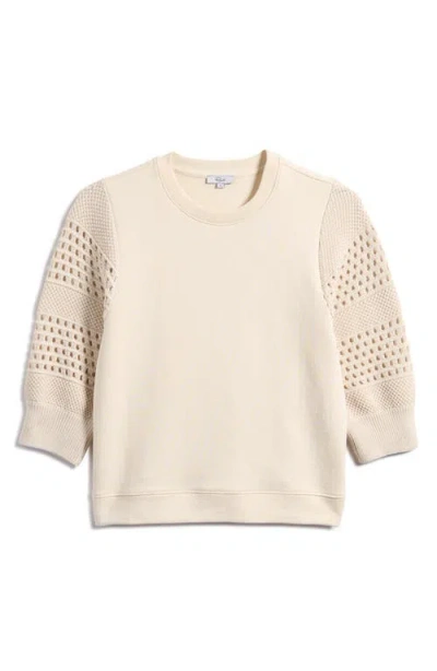 RAILS RAILS KIMBERLY OPEN KNIT COTTON SWEATER