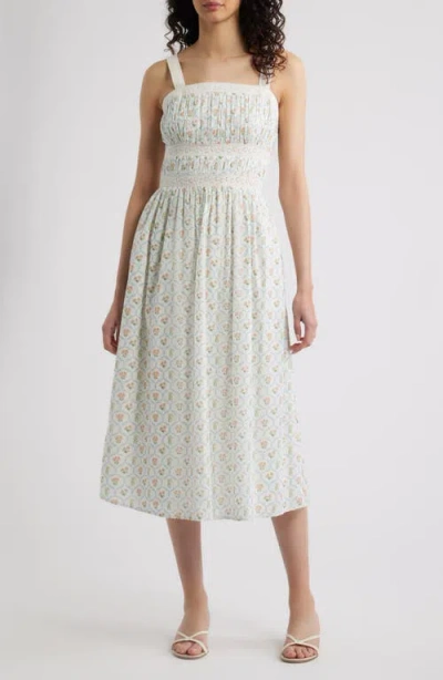 Rails Kimiko Midi Dress In White