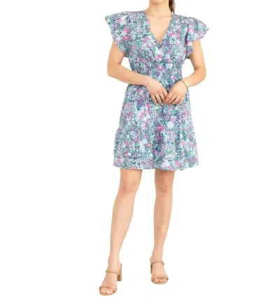 Rails Kimora Mini Dress In Navy Multi