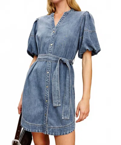 Rails Kingsley Mini Dress In Antique Blue