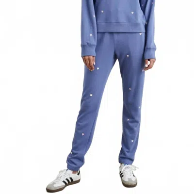 Rails Kingston Heart Jogger In Periwinkle In Blue