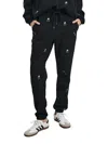 Rails Kingston Champagne Embroidery Cotton Joggers In Multi