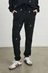 Rails Kingston Champagne Embroidery Cotton Joggers In Multi