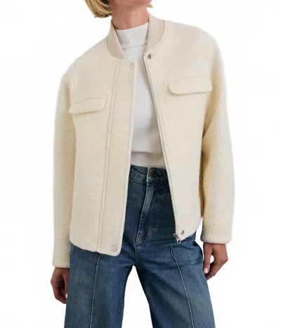 RAILS KINSLEY JACKET IN IVORY