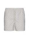 Rails La Brea Iridescent Swim Trunks In Green