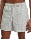 Rails La Brea Iridescent Swim Trunks In Pendant Batik Khaki