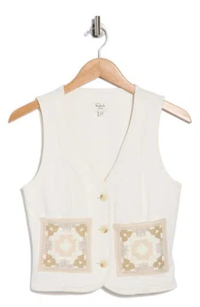 Rails La Jolla Vest In White