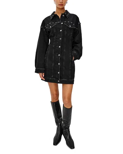 RAILS LADERA STUDDED SHIRT DRESS