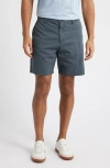 Rails Laguna Stretch Cotton Shorts In Slate Grey