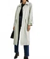 Rails Landry Full-length Trench Coat In Taupe In Gray