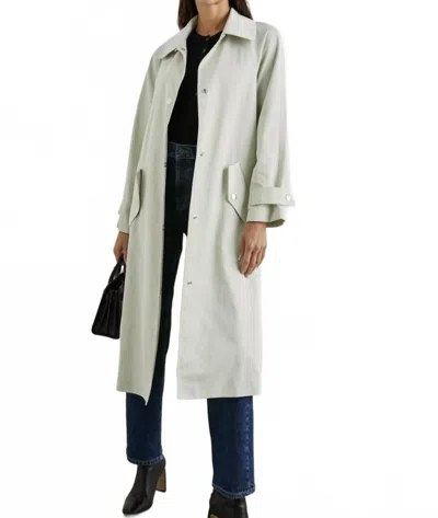 Rails Landry Full-length Trench Coat In Taupe In Gray