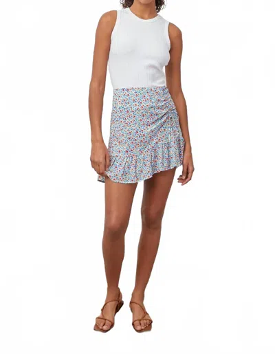 Rails Lara Mini Skirt In Wild Daisies In Blue