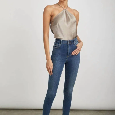 Rails Larchmont High Rise Skinny Jeans In Blue