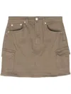 Rails Laurel Cargo Miniskirt In Green