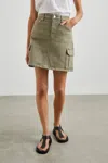 Rails Laurel Cargo Skirt In Olive