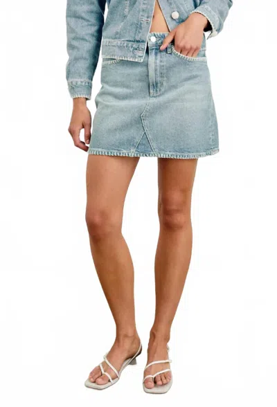 Rails Laurel Skirt In Harbor In Yellow