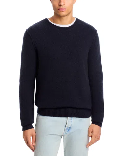 Rails Laurent Fuzzy Crewneck Sweater In Blue