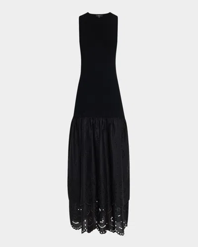 Rails Lavina Embroidered Drop-waist Maxi Dress