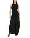 Rails Lavina Sleeveless Eyelet Embroidered Sundress In Black