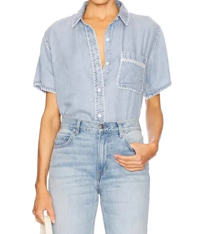 Rails Lea Top In Medium Cloud In Multi