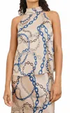 Rails Leah Top In Chain Link In Multi