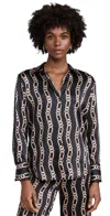 Rails Ledger Blouse Black Gold Link In Black Gold Link