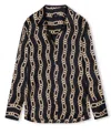 Rails Ledger Shirt In Black And Gold Link In Multi