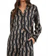 Rails Ledger Top In Black Gold Link In Multi