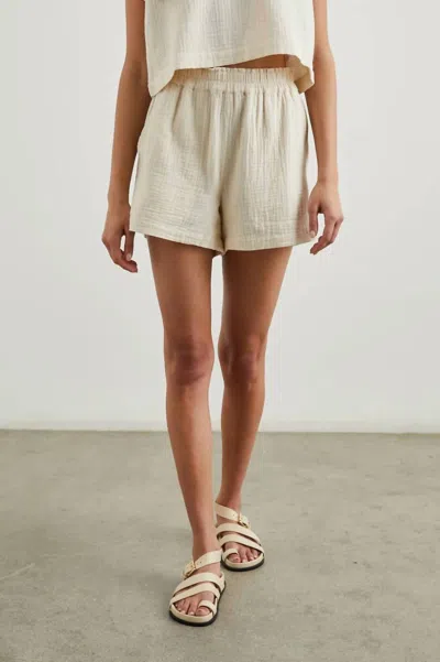 Rails Leighton High Waist Short In Flax In Neutral