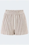 Rails Leighton Short In Milos Stripe In Multi