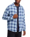 Rails Lennox Check Button Down Shirt In Waterfall