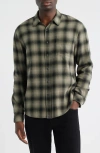 Rails Lennox Plaid Button-up Shirt In Green