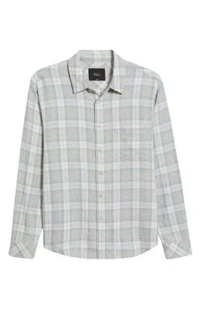 Rails Lennox Plaid Button-up Shirt In Steel City Concrete