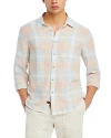 RAILS LENNOX RELAXED FIT LONG SLEEVE BUTTON FRONT PRINTED SHIRT