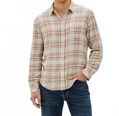 Rails Lennox Shirt In Currant Tawny Melange In Multi